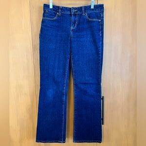 Talbots Signature fit boot cut jeans, 4, EUC